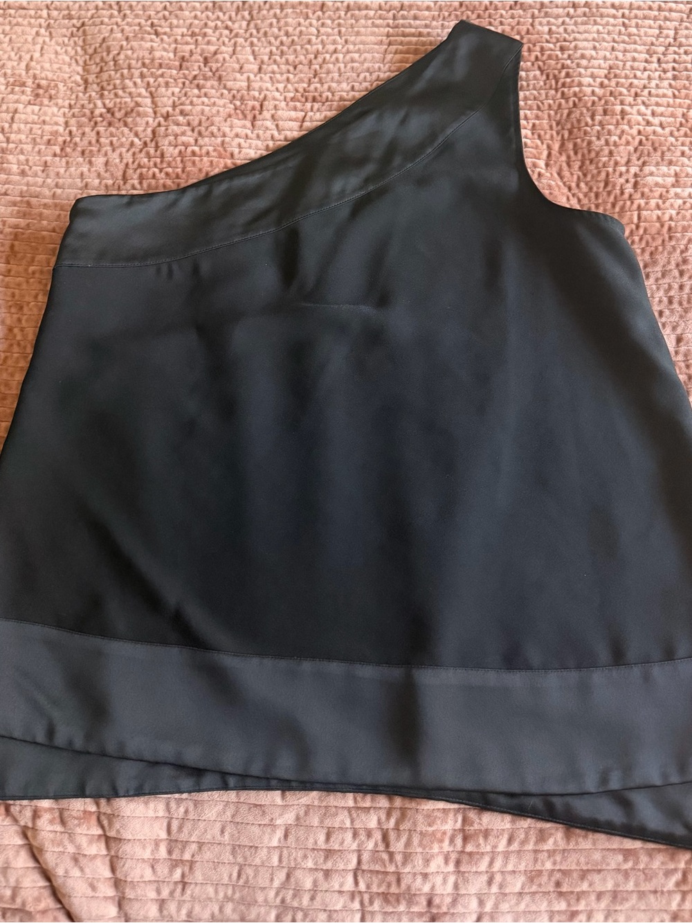 Banana Republic Black One-Shoulder top